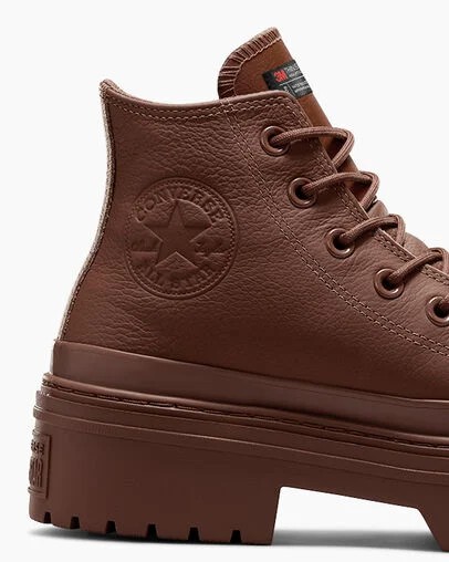Converse Chuck Taylor All Star Lugged Heel Women Platform Shoes Brown / Black NZ | C-90253179