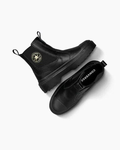 Converse Chuck Taylor All Star Lugged Kids' Boots Black NZ | C-78264909