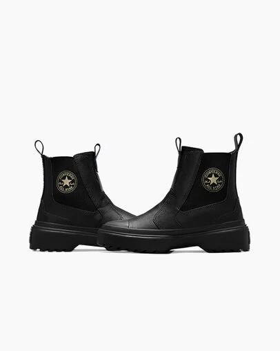 Converse Chuck Taylor All Star Lugged Kids' Boots Black NZ | C-78264909