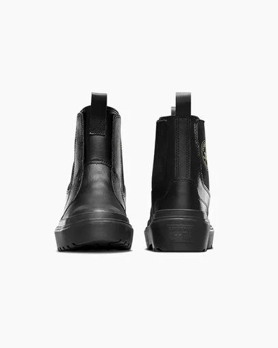 Converse Chuck Taylor All Star Lugged Kids' Boots Black NZ | C-78264909
