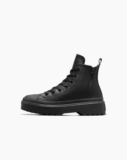 Converse Chuck Taylor All Star Lugged Lift Kids' Platform Shoes Black NZ | C-87026939