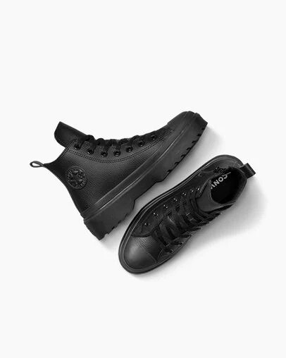Converse Chuck Taylor All Star Lugged Lift Kids' Platform Shoes Black NZ | C-87026939