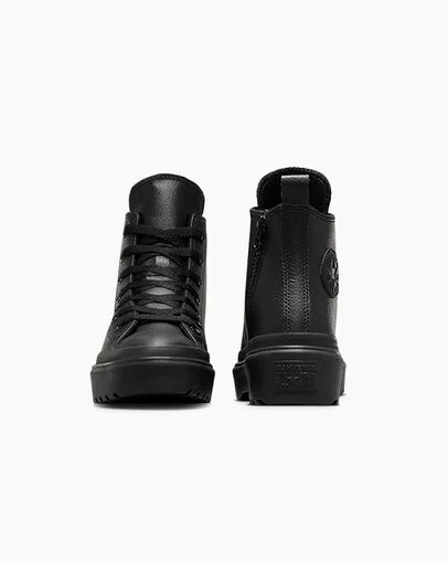 Converse Chuck Taylor All Star Lugged Lift Kids' Platform Shoes Black NZ | C-87026939