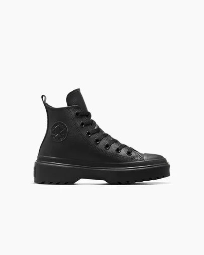 Converse Chuck Taylor All Star Lugged Lift Kids\' Platform Shoes Black NZ | C-87026939