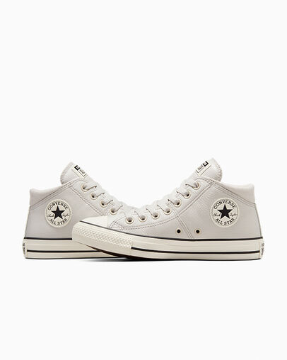 Converse Chuck Taylor All Star Madison Leather Women Sneakers White NZ | C-63279549