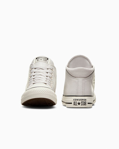 Converse Chuck Taylor All Star Madison Leather Women Sneakers White NZ | C-63279549