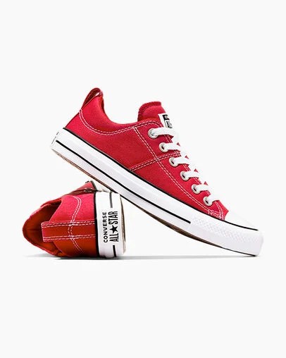 Converse Chuck Taylor All Star Madison Women Canvas Shoes Red / White / Black NZ | C-50489739