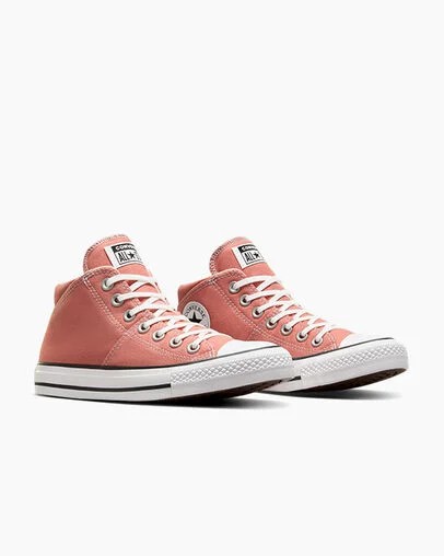 Converse Chuck Taylor All Star Madison Women Canvas Shoes Coral / White / Black NZ | C-19347089