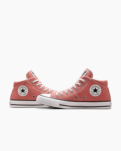 Converse Chuck Taylor All Star Madison Women Canvas Shoes Coral / White / Black NZ | C-19347089