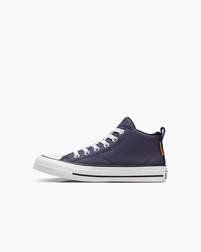 Converse Chuck Taylor All Star Malden Street Kids' Boots Grey Purple / White NZ | C-17924039