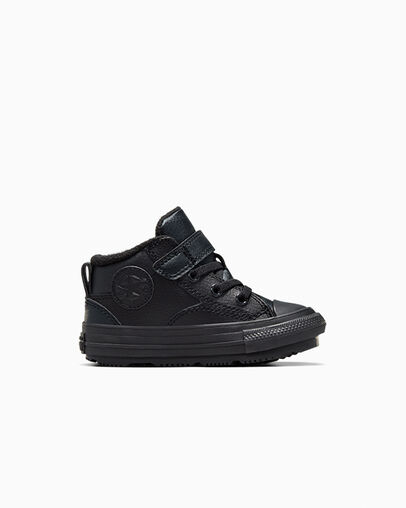 Converse Chuck Taylor All Star Malden Street Kids\' Boots Black NZ | C-86397159