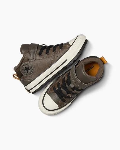 Converse Chuck Taylor All Star Malden Street Kids' Boots Brown / Black NZ | C-52468099