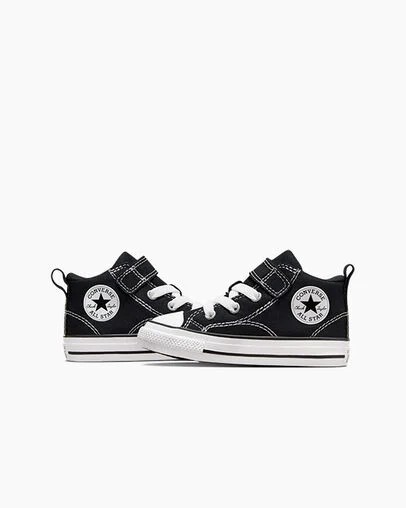 Converse Chuck Taylor All Star Malden Street Kids' Boots Black / White NZ | C-67183409