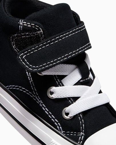 Converse Chuck Taylor All Star Malden Street Kids' Boots Black / White NZ | C-67183409