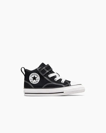 Converse Chuck Taylor All Star Malden Street Kids\' Boots Black / White NZ | C-67183409