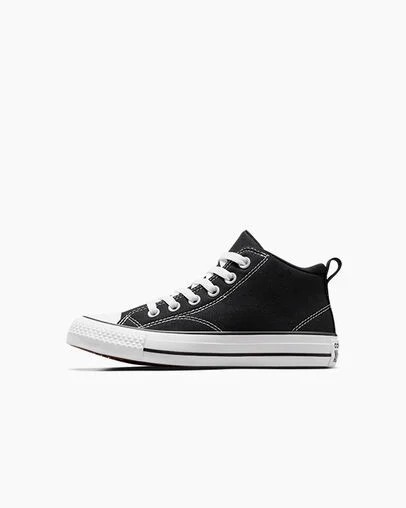 Converse Chuck Taylor All Star Malden Street Kids' Boots Black / White NZ | C-21873659