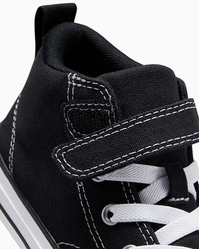 Converse Chuck Taylor All Star Malden Street Kids' Boots Black / White NZ | C-02861979