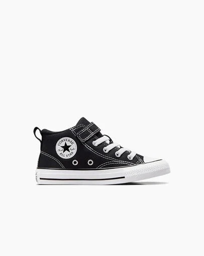 Converse Chuck Taylor All Star Malden Street Kids\' Boots Black / White NZ | C-02861979