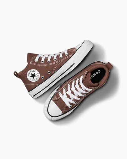 Converse Chuck Taylor All Star Malden Street Kids' Boots Brown / White / Black NZ | C-42790169