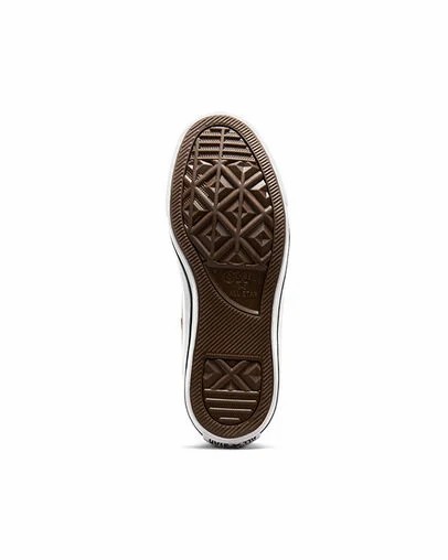 Converse Chuck Taylor All Star Malden Street Kids' Boots Brown / White / Black NZ | C-42790169