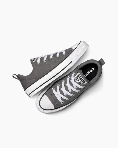 Converse Chuck Taylor All Star Malden Street Kids' Sneakers Grey / Black / White NZ | C-25698719