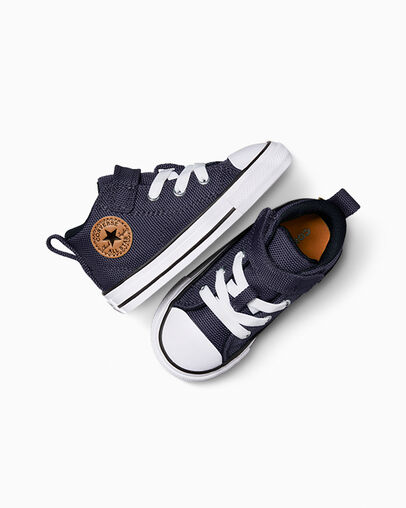Converse Chuck Taylor All Star Malden Street Kids' Canvas Shoes Grey Purple / White NZ | C-98125349