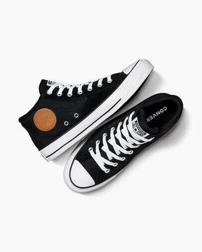 Converse Chuck Taylor All Star Malden Street Men Boots Black / Orange / White NZ | C-86092179