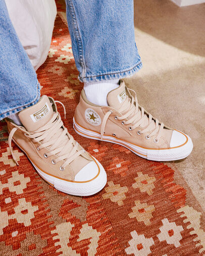 Converse Chuck Taylor All Star Malden Street Men Boots Beige / White NZ | C-06193549