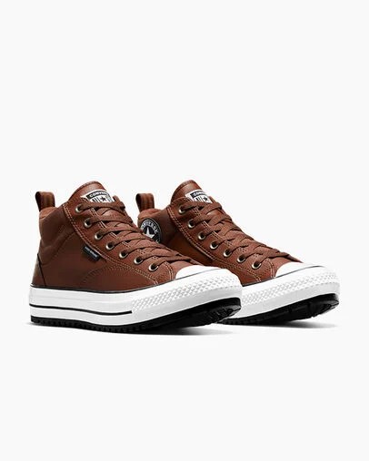 Converse Chuck Taylor All Star Malden Street Men Boots Brown / Brown / White NZ | C-23615049