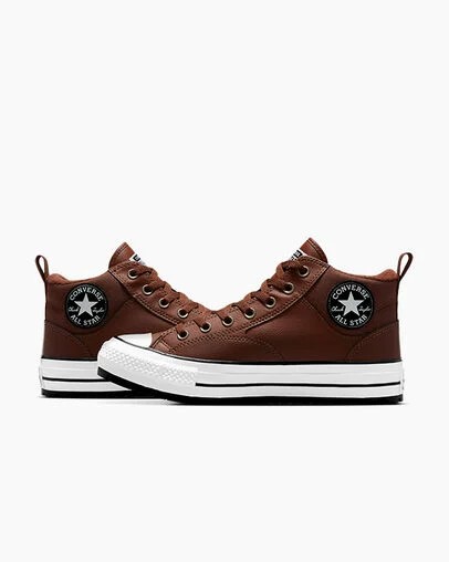 Converse Chuck Taylor All Star Malden Street Men Boots Brown / Brown / White NZ | C-23615049