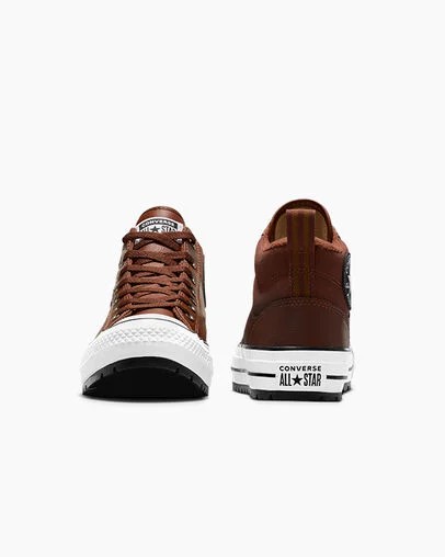 Converse Chuck Taylor All Star Malden Street Men Boots Brown / Brown / White NZ | C-23615049