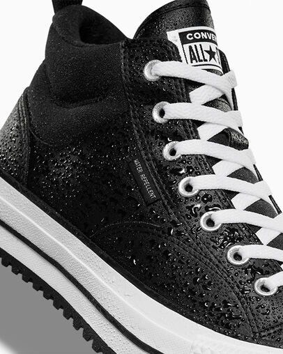 Converse Chuck Taylor All Star Malden Street Women Boots Black / White NZ | C-95124739