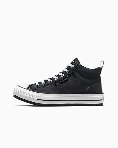Converse Chuck Taylor All Star Malden Street Men Boots Black / White NZ | C-53726419