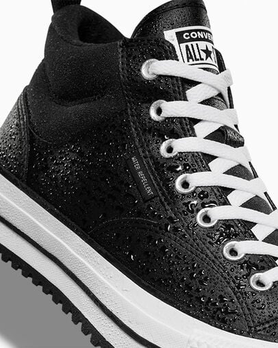Converse Chuck Taylor All Star Malden Street Men Boots Black / White NZ | C-53726419