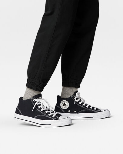 Converse Chuck Taylor All Star Malden Street Women Boots Black / White NZ | C-90357819