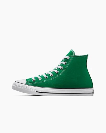 Converse Chuck Taylor All Star Men Canvas Shoes Green / White NZ | C-97046829