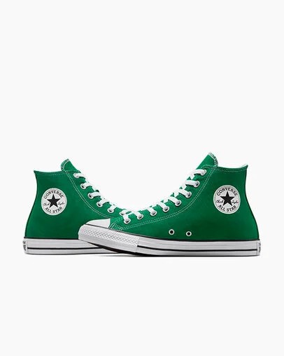 Converse Chuck Taylor All Star Men Canvas Shoes Green / White NZ | C-97046829