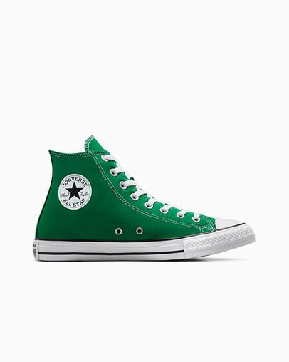 Converse Chuck Taylor All Star Men Canvas Shoes Green / White NZ | C-97046829