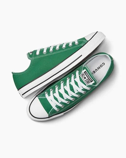 Converse Chuck Taylor All Star Men Canvas Shoes Green NZ | C-20139869