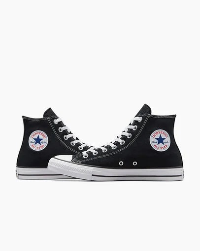 Converse Chuck Taylor All Star Men Canvas Shoes Black NZ | C-43872699