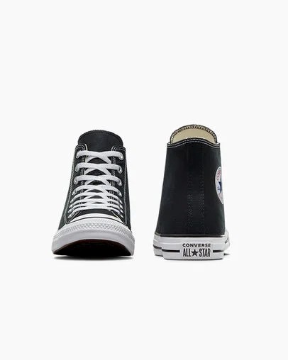 Converse Chuck Taylor All Star Men Canvas Shoes Black NZ | C-43872699