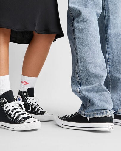 Converse Chuck Taylor All Star Men Canvas Shoes Black NZ | C-43872699