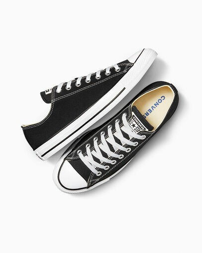 Converse Chuck Taylor All Star Men Canvas Shoes Black NZ | C-78160359