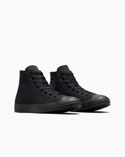 Converse Chuck Taylor All Star Men Canvas Shoes Black NZ | C-76509139