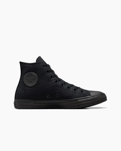 Converse Chuck Taylor All Star Men Canvas Shoes Black NZ | C-76509139