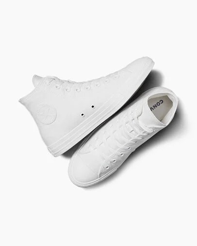 Converse Chuck Taylor All Star Men Canvas Shoes White NZ | C-58239719