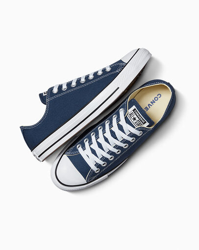 Converse Chuck Taylor All Star Men Canvas Shoes Navy NZ | C-31452699