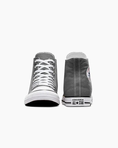 Converse Chuck Taylor All Star Men Canvas Shoes Grey NZ | C-96175429