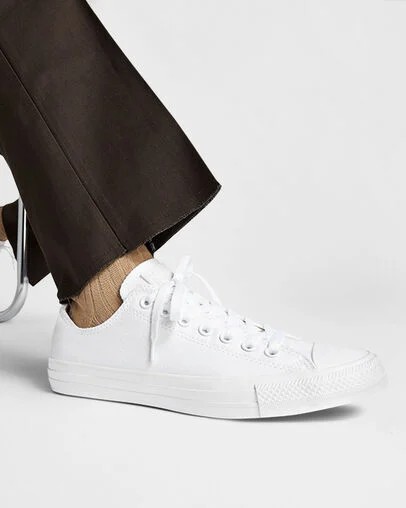 Converse Chuck Taylor All Star Men Canvas Shoes White NZ | C-04825619