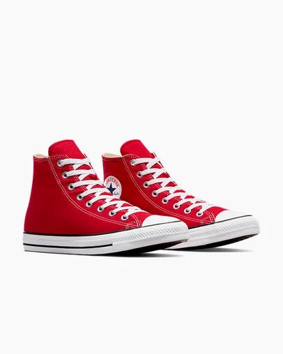 Converse Chuck Taylor All Star Men Canvas Shoes Red NZ | C-61534909
